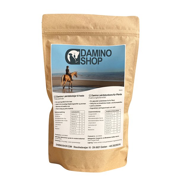 Damino Pferdebonbons Lakritz