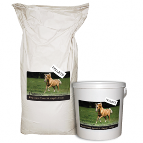 Damino Psyllium Yeast & Apple pellets