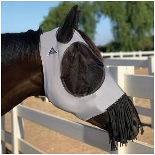 Comfort Fit Deluxe Flymask, Charcoal