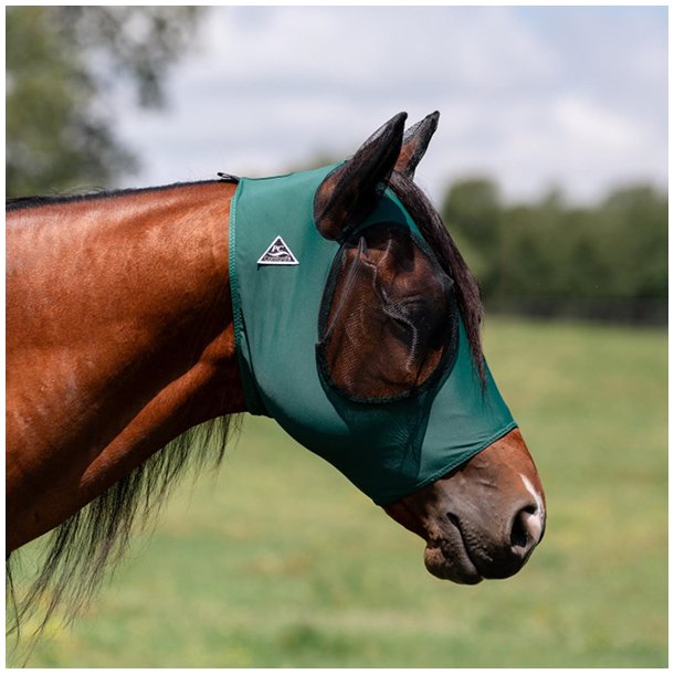 Comfort Fit Flymask, Emerald