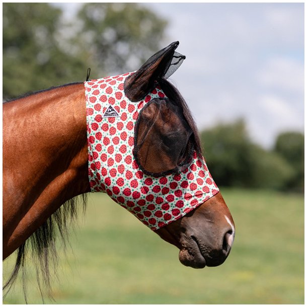 Comfort Fit Flymask, Lucky Ladybugs