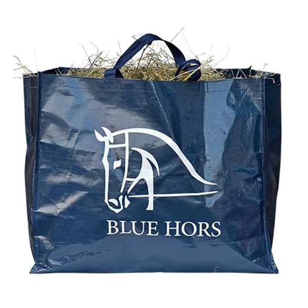 Blue Hors Hay Bag